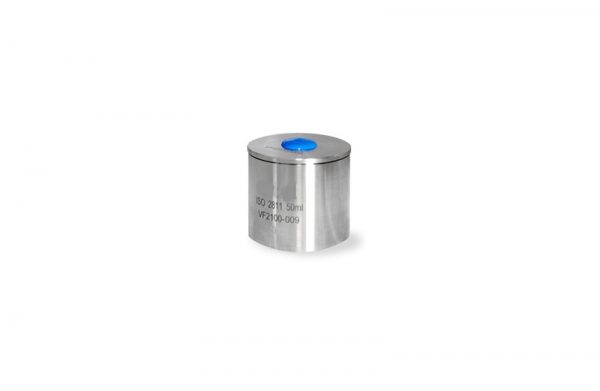 PIGNOMETRO DE ACERO INOX. - P/ GRAV ESPESIFICA P/PINTURA y USO GENERAL Cap. 50 ML., PRIDE