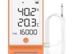 TERMOMETRO/HIGROMETRO DIGITAL 1 PANTALLA Tipo DATA LOGGE º C/º F MAX/MIN PRESICION C/SENSOR y BLUETOO PTS REFRI/CABAS, ELITECH/USA, Mod GSP-6-PRO COD: EQ-TERHIG1024