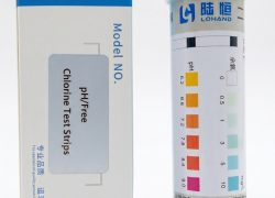 PAPEL INDICADOR PARA CLORO/PH Fco.x 100 TIRAS Rango: Ph:6.2-9.0 / Cloro Residual: 0-10mg/L Cod: PF-PICLPH3022 LONHAN #LH-1075