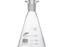 FIOLA YODOMETRICA CAP. 250 ML. «A» 3.3 BOROSIL, Cod: VD-FIYO020035 JOANLAB #1123
