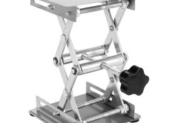 PLATAFORMA DE DESPLAZAMIENTO «JACKS» ACERO INOX.15x15cm.6×6″, Cod: EQ-PLATFJ5624 JOANLAB #LJ480-150
