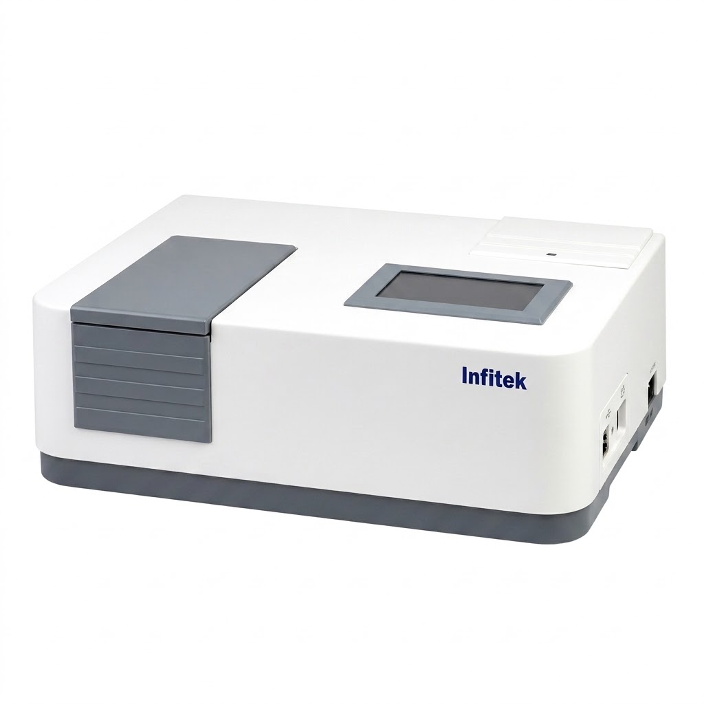 Espectrofotómetro UV VIS, doble haz, SP-LUV7600 SPECTRONIC / SPECTROFOTOMETRO INFITEK