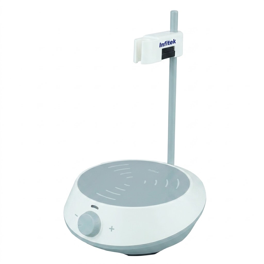 PLANCHA DE AGITACION 120 mm. O TOPE TEFLON Cap.1.5 Lits. 120 Vol., COD: EQ-PLANCHA900 INFITEK #MGS-Eco - Imagen 2