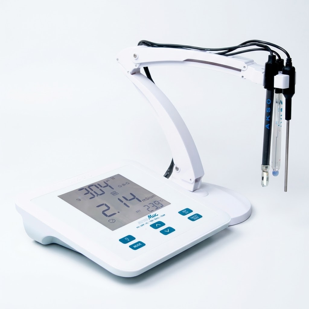 AK150 – Medidor de pH, TDS, Salinidade, EC, ORP e Temperatura AKSO